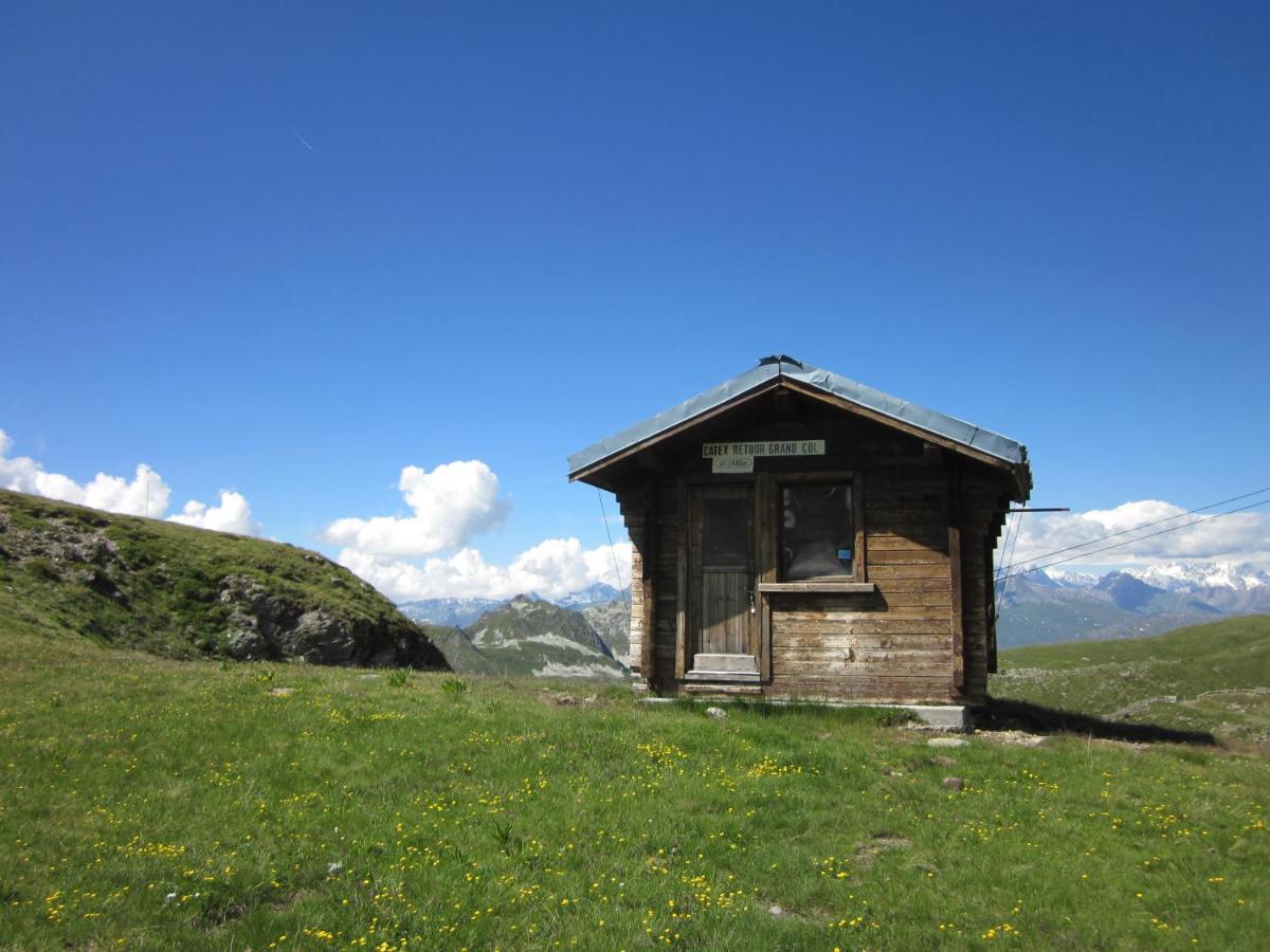 Grande Marmotte, Ski Aux Pieds, Le Refuge Du Montagnard, Arc 1950 圣莫里斯堡 外观 照片