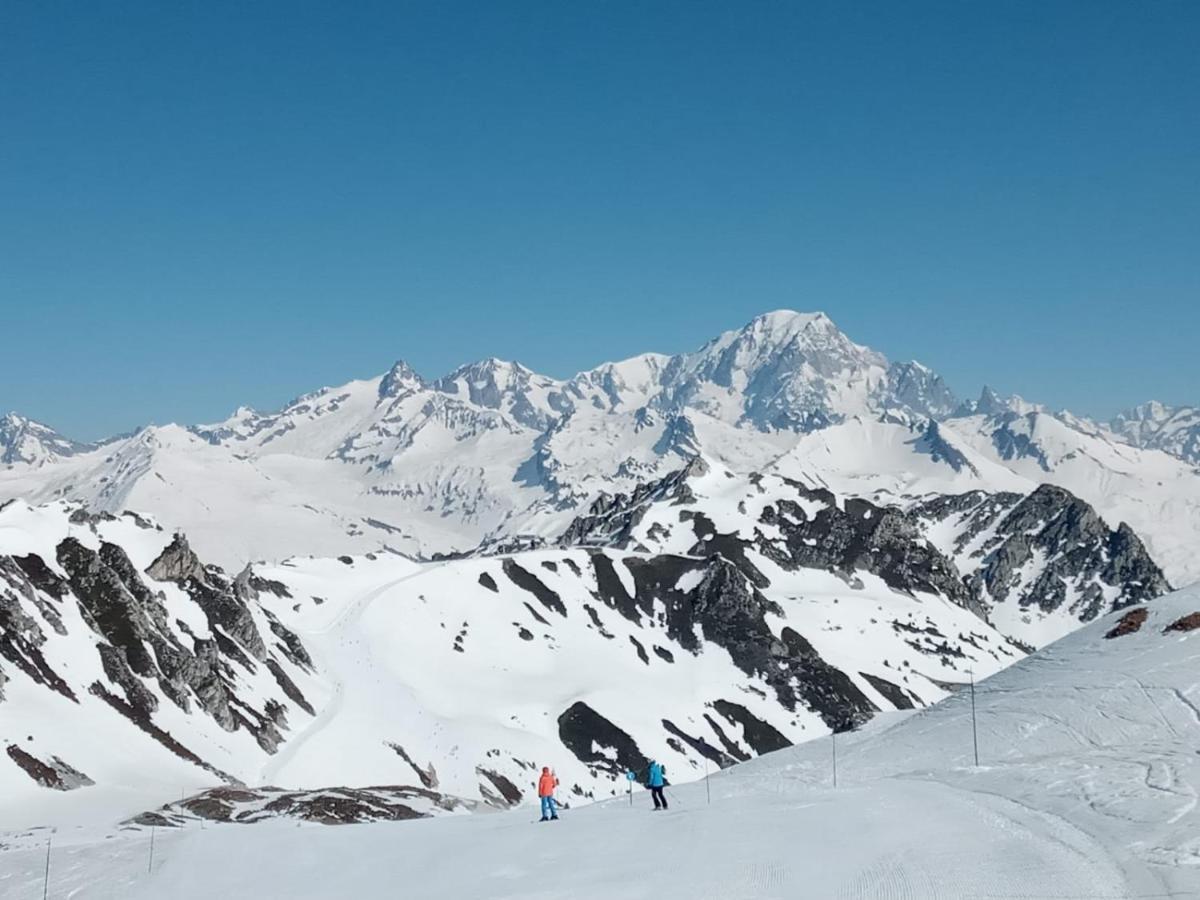 Grande Marmotte, Ski Aux Pieds, Le Refuge Du Montagnard, Arc 1950 圣莫里斯堡 外观 照片
