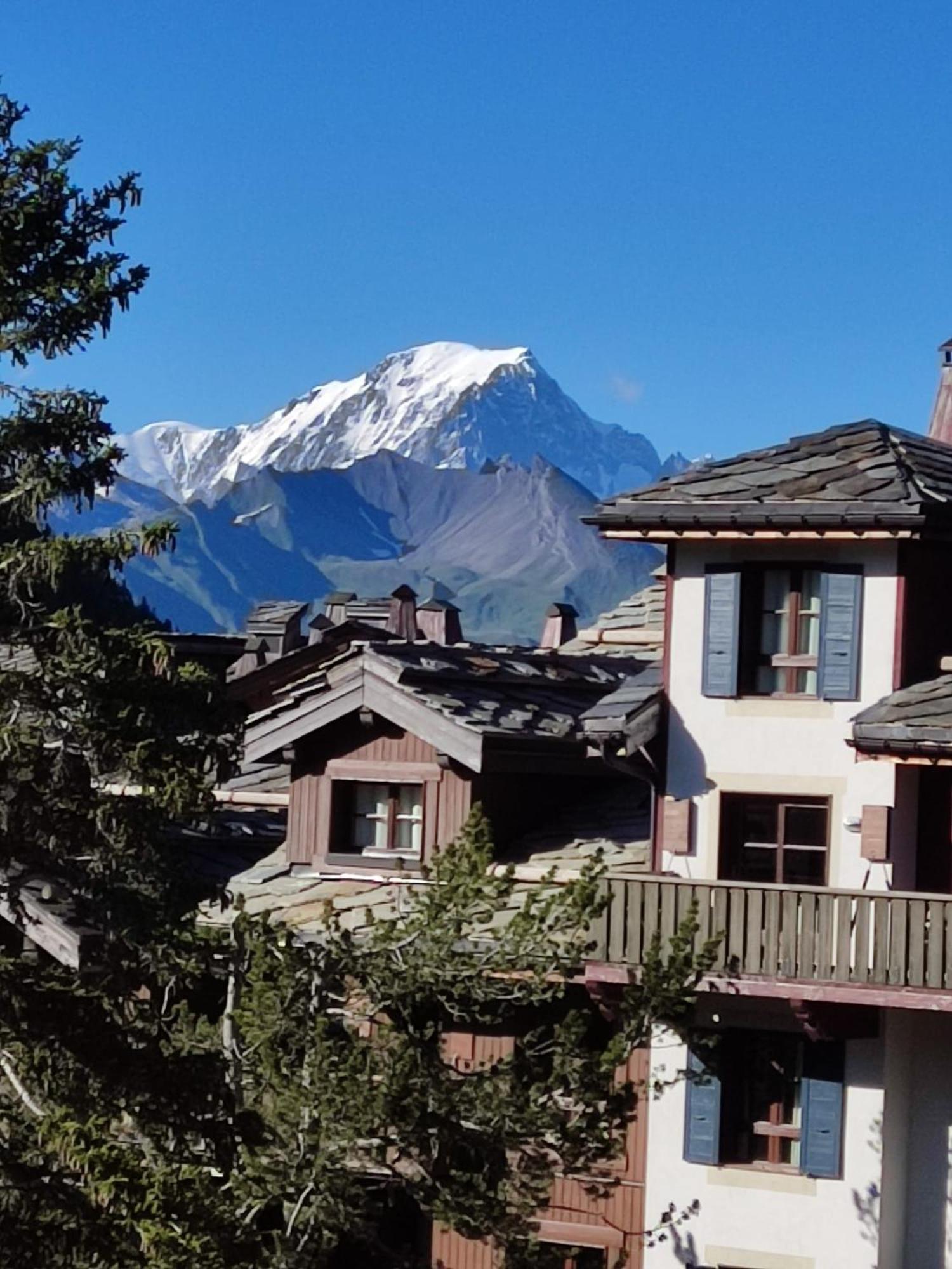 Grande Marmotte, Ski Aux Pieds, Le Refuge Du Montagnard, Arc 1950 圣莫里斯堡 外观 照片