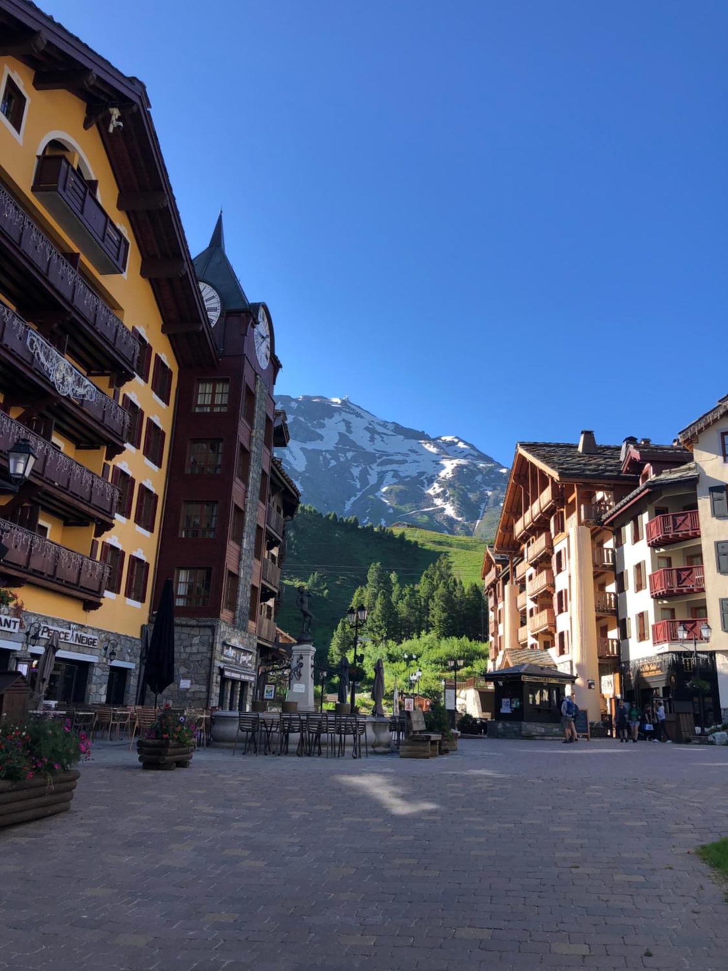 Grande Marmotte, Ski Aux Pieds, Le Refuge Du Montagnard, Arc 1950 圣莫里斯堡 外观 照片